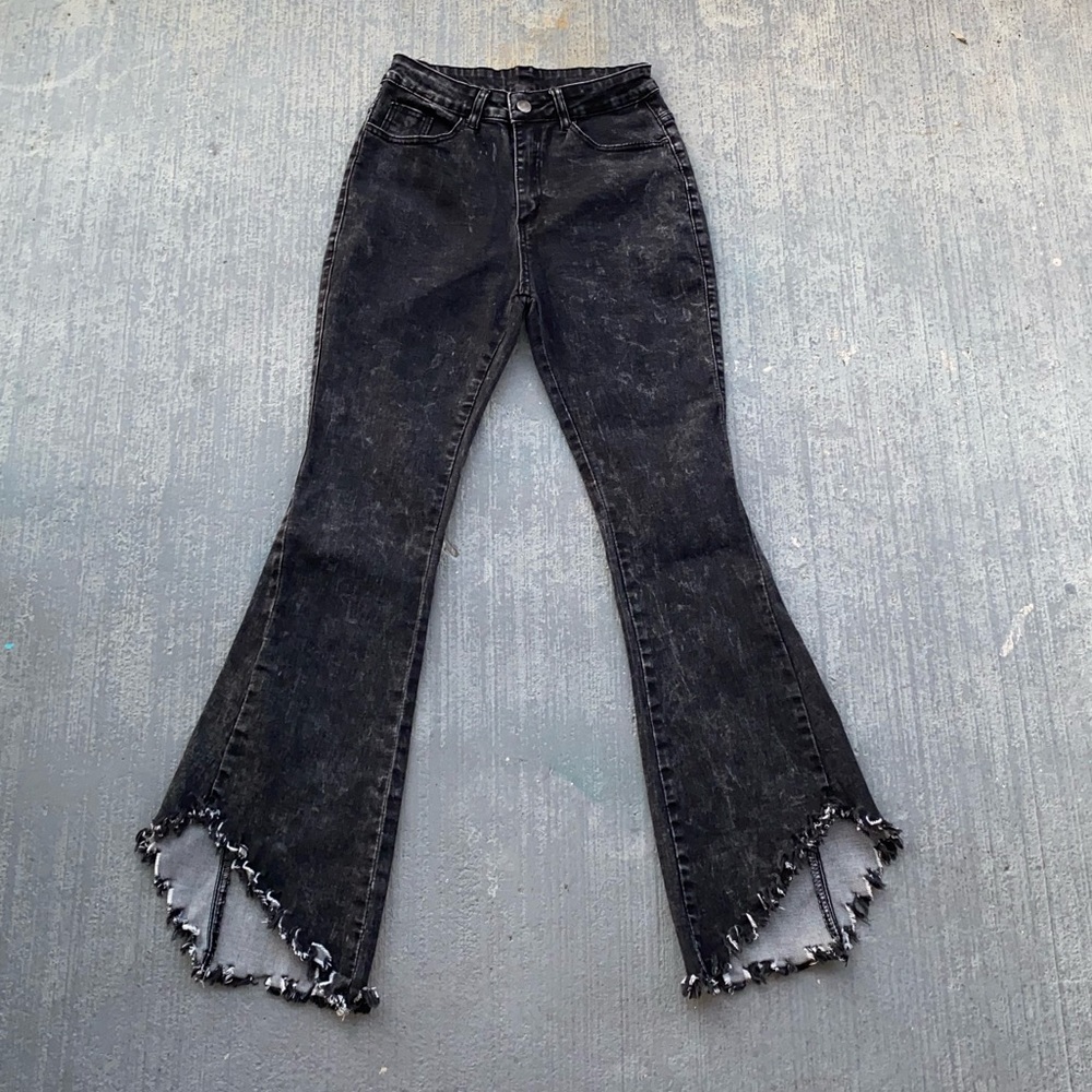 Dark gray jeans
